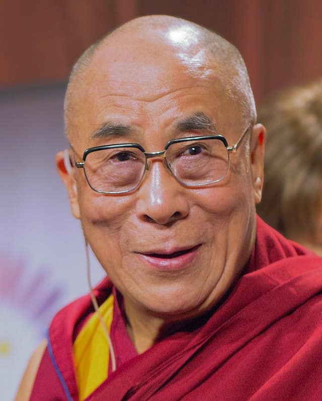 Tenzin Gyatso - 14th Dalai Lama.